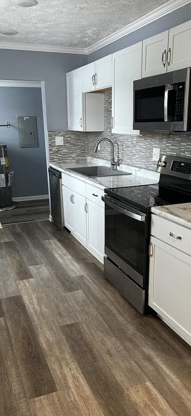 Completed kitchen